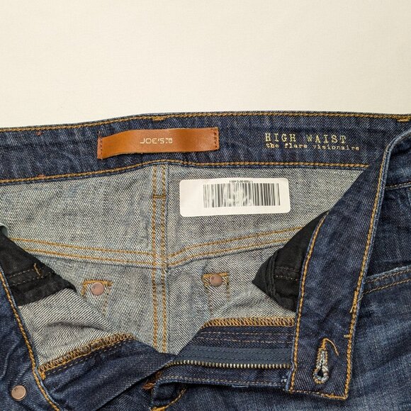 Joe's Jeans Blue Denim Bootcut Flare Visionaire Style Dark Size Women's W 29 - Picture 5 of 5